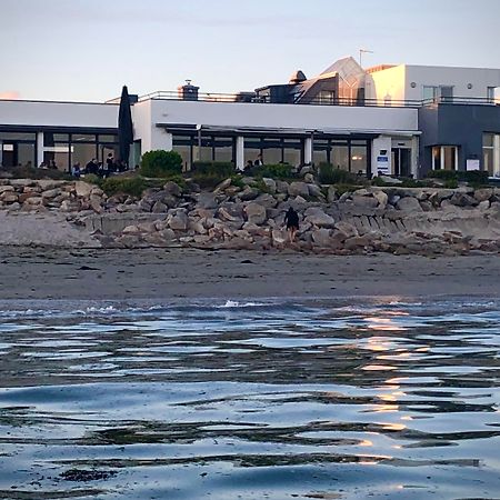 Logis Hotel & Restaurant Les Mouettes - Larmor Plage, Proche De Lorient ภายนอก รูปภาพ