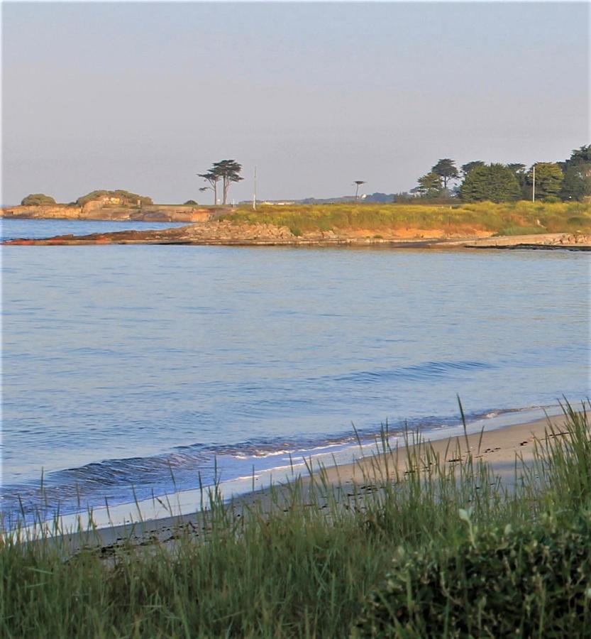 Logis Hotel & Restaurant Les Mouettes - Larmor Plage, Proche De Lorient ภายนอก รูปภาพ