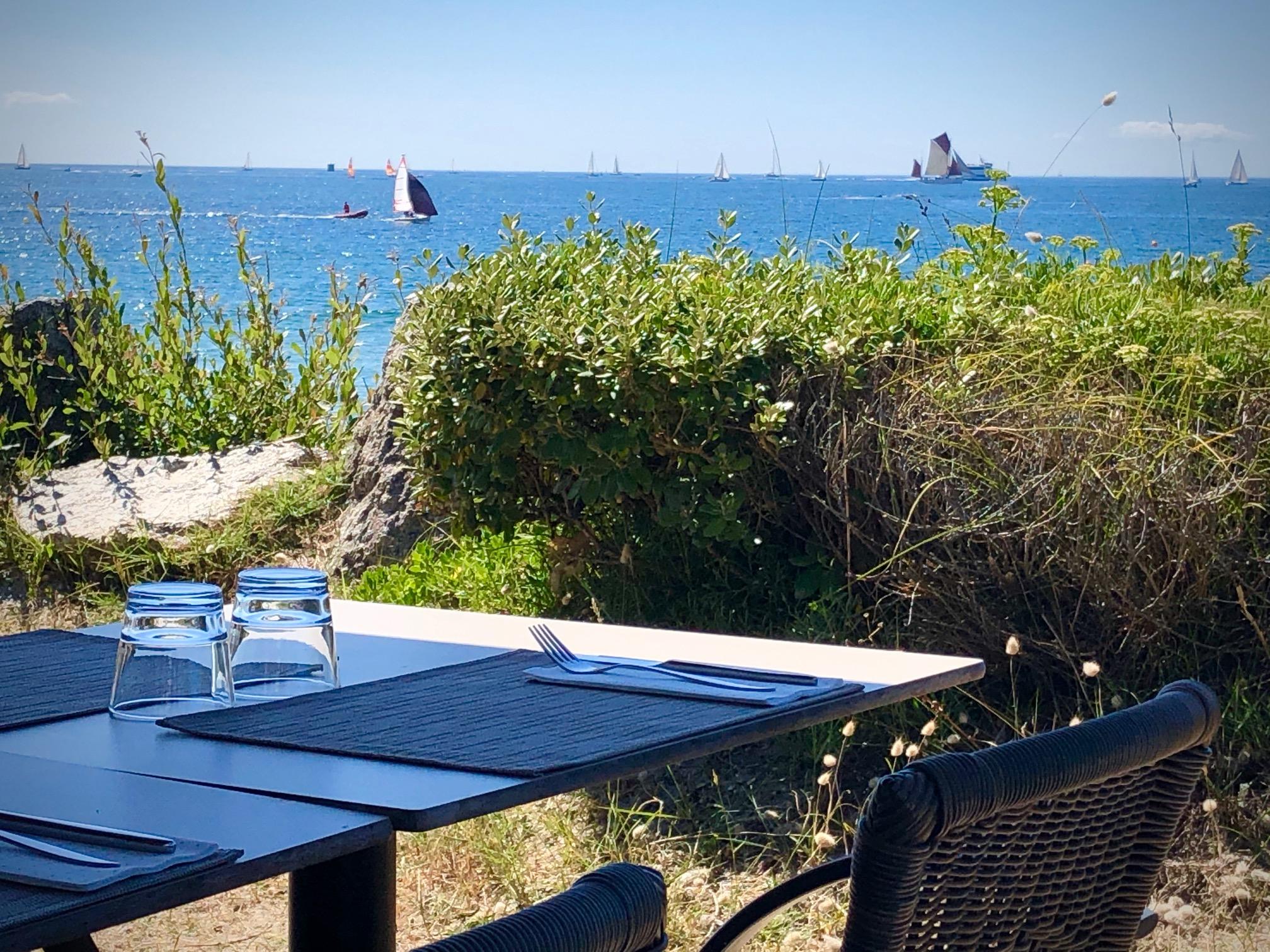Logis Hotel & Restaurant Les Mouettes - Larmor Plage, Proche De Lorient ภายนอก รูปภาพ