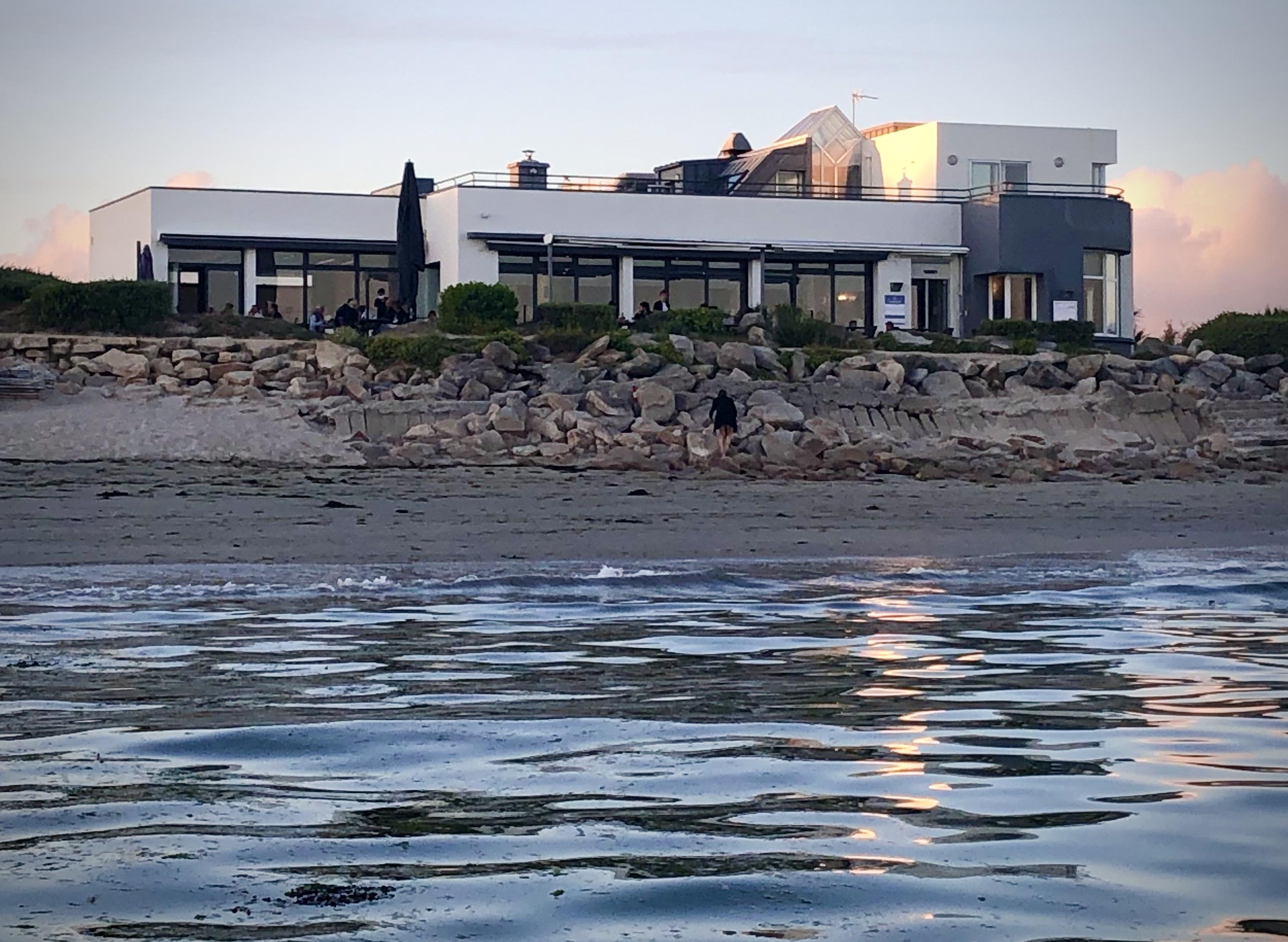 Logis Hotel & Restaurant Les Mouettes - Larmor Plage, Proche De Lorient ภายนอก รูปภาพ